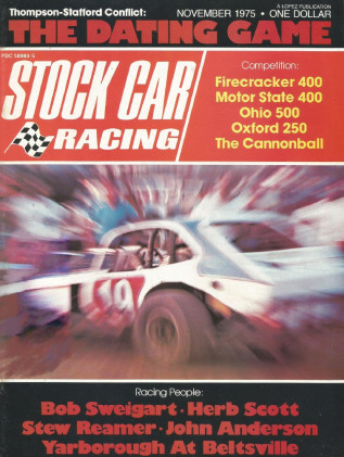STOCK CAR RACING 1975 NOV -  SPRUELL, R. PETTY, MYRTLE, Sweigart, Scott, Reamer
